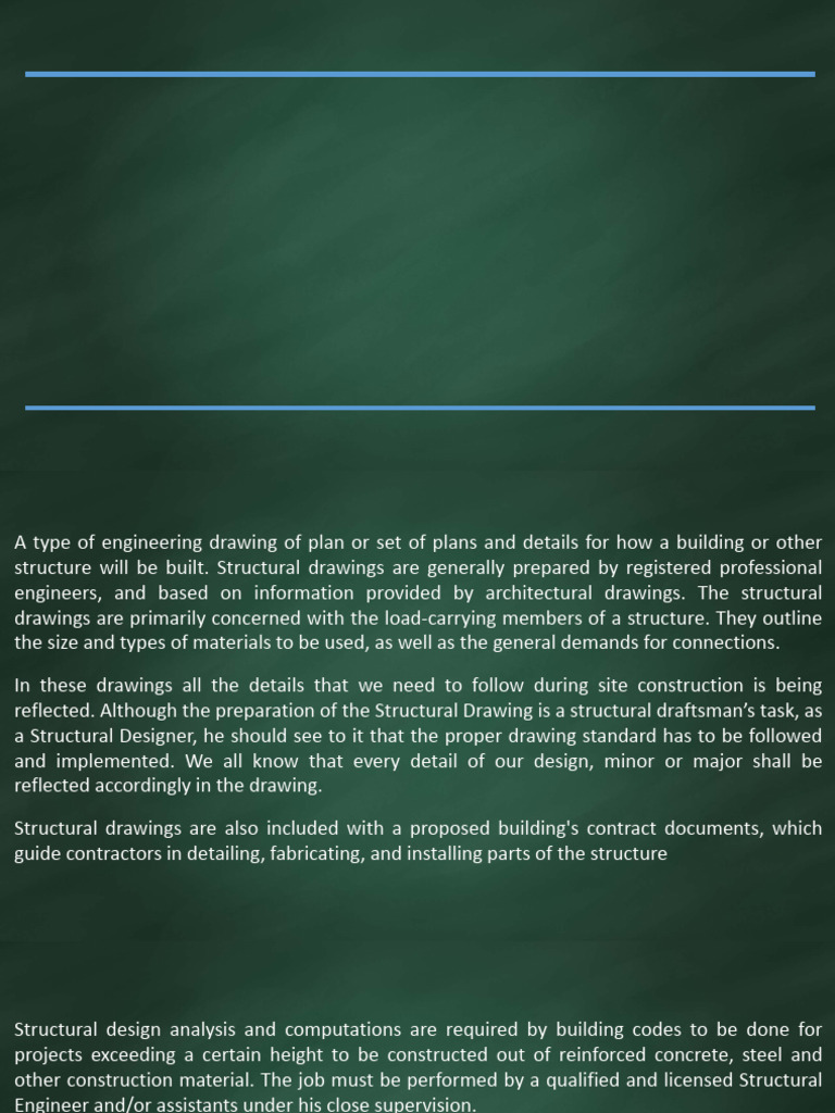 Structural Design and Working Drawings | PDF | Beam (Structure ...