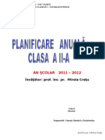 Planificare Completa Clasa A Iia.20112012