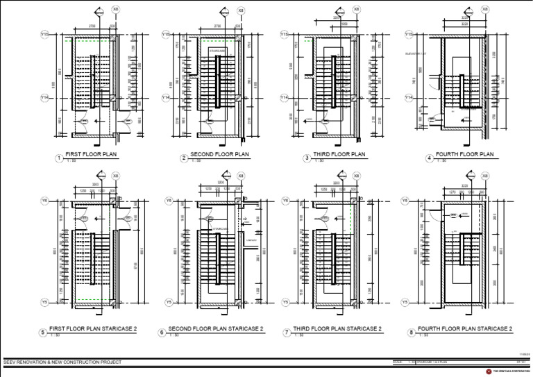Staircase Plans and Specifications | PDF