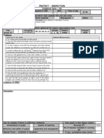 Evidence Form SCR Checklist