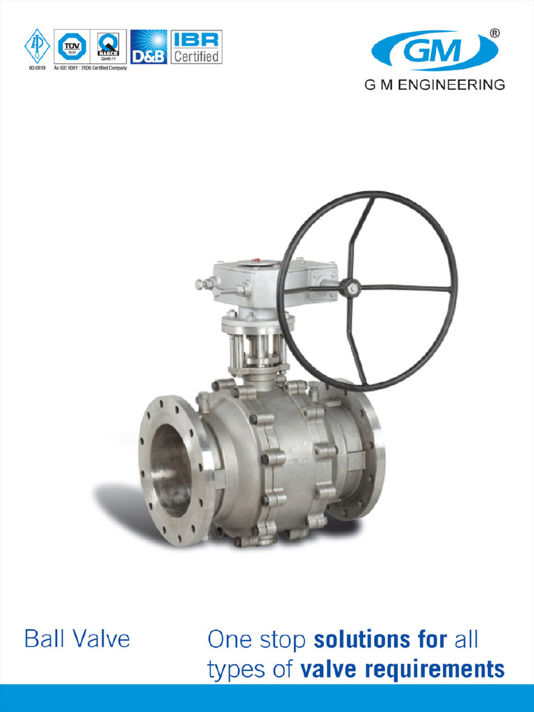 Gm-Eng-Ball-Valve Good | PDF