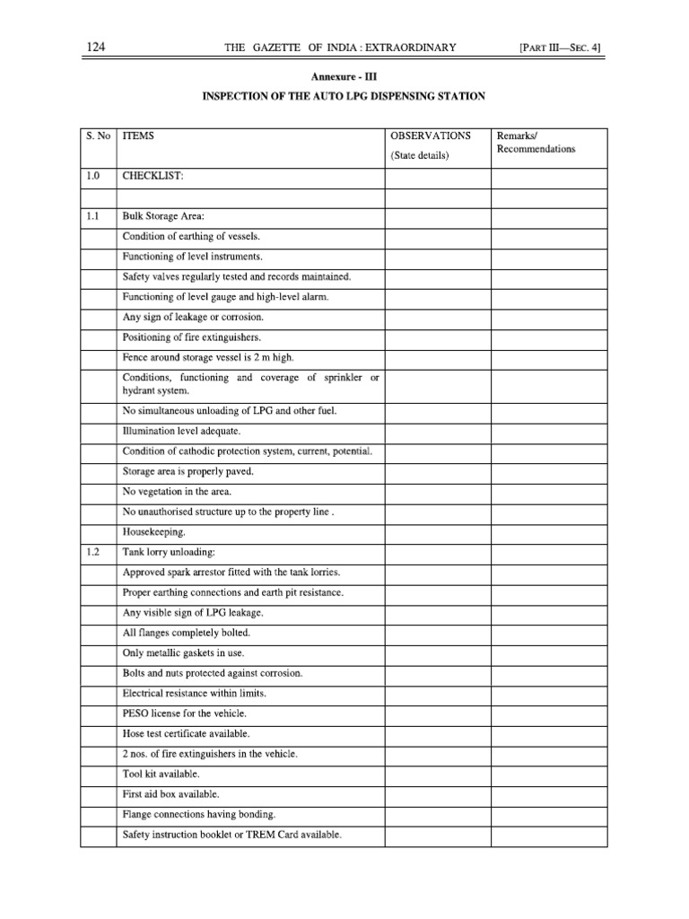 ALDS Inspection | PDF