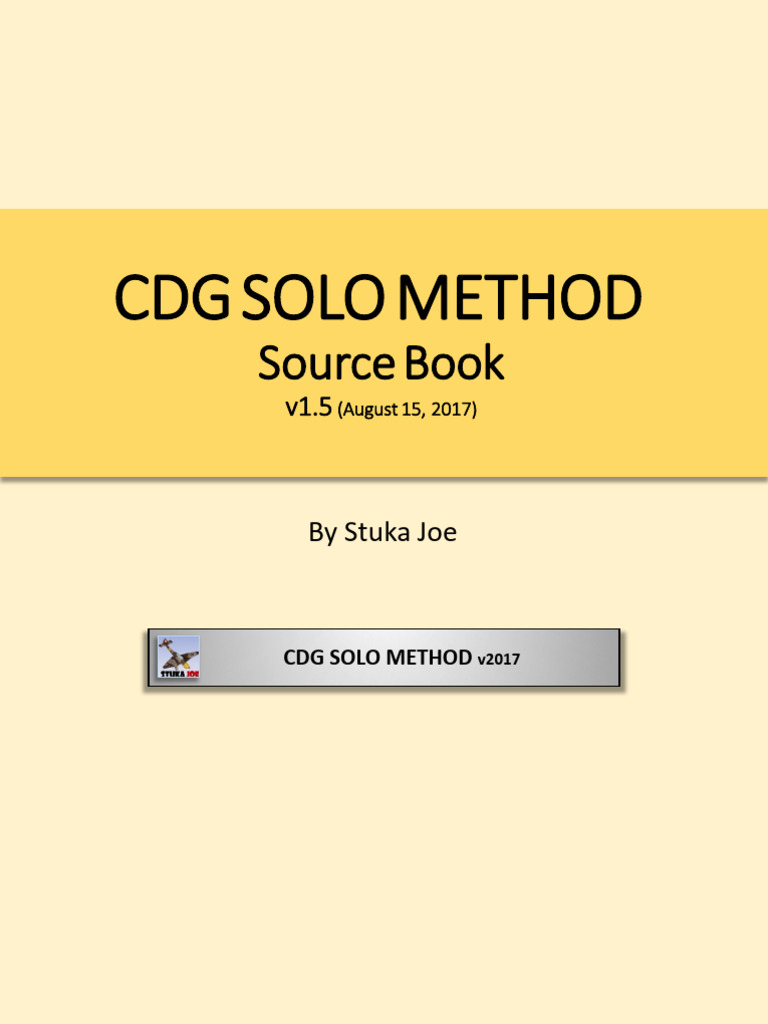 CDG Solo Method Sourcebook v.1.5 | PDF