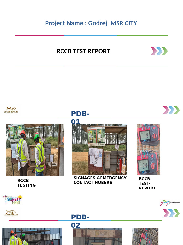 PDB RCCB Test Report | PDF