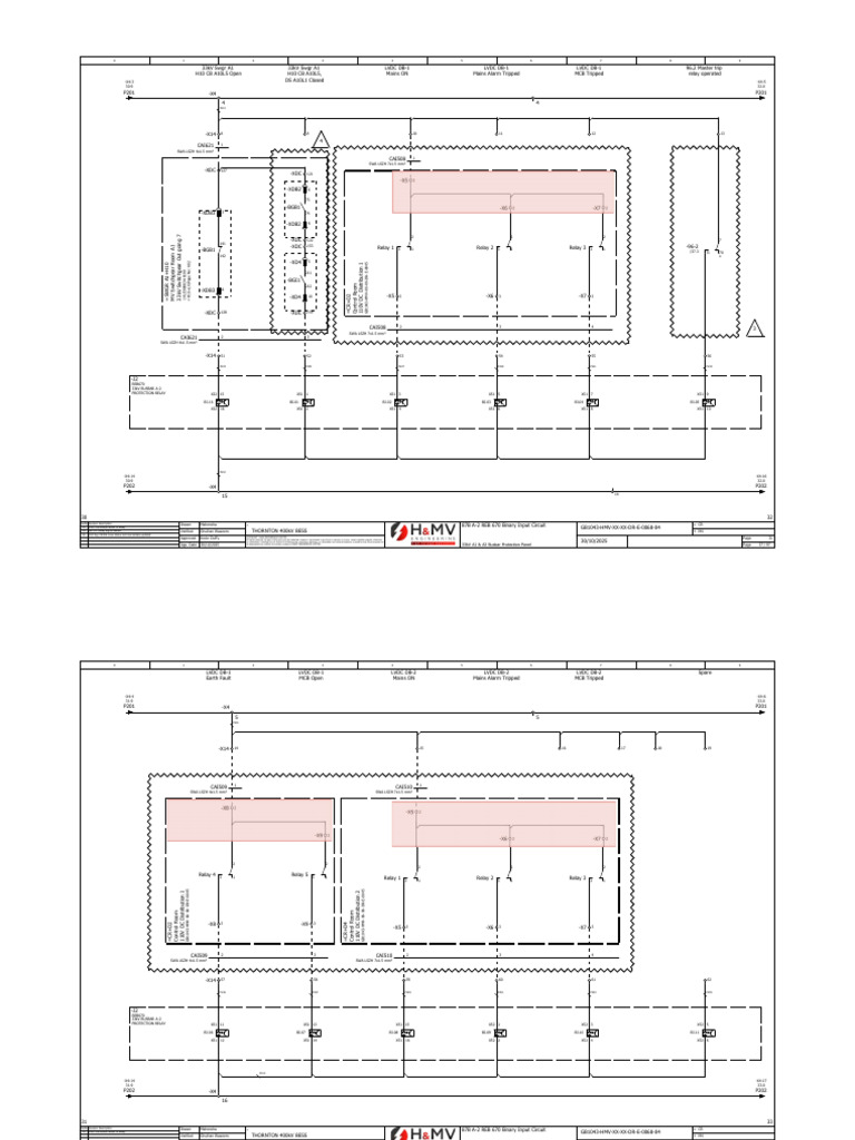 33kV Busbar Protection Panel Details | PDF | Electronics | Power (Physics)