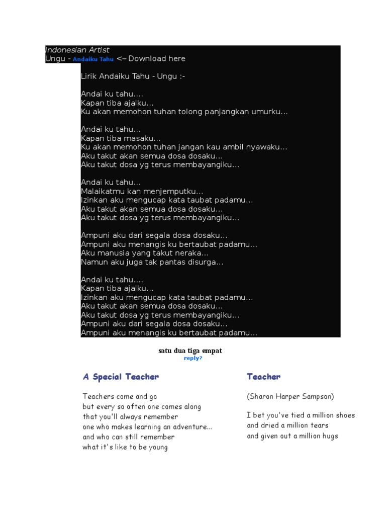 Download lagu nasyid kau sahabat kau teman sejati