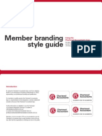 Member Branding Style Guide: Using The Chartered Accountants Logo