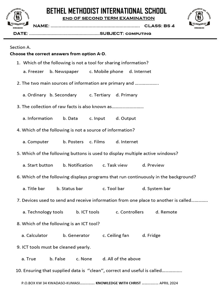 Bs 4 Computing | PDF | Graphical User Interfaces | System Software