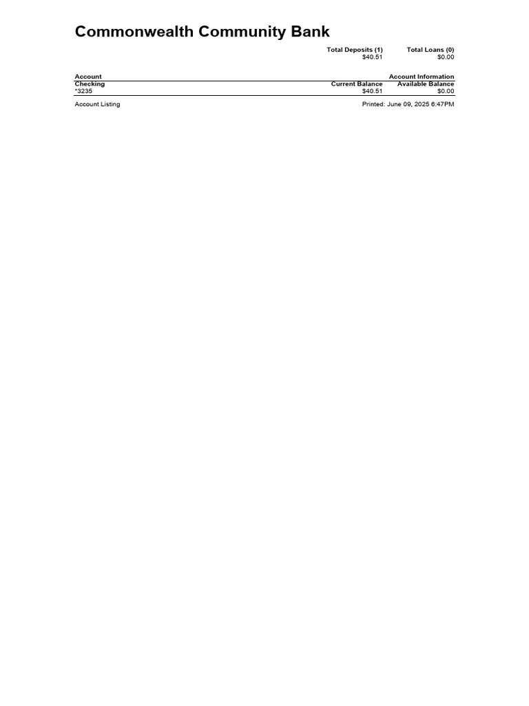 Accounts | PDF
