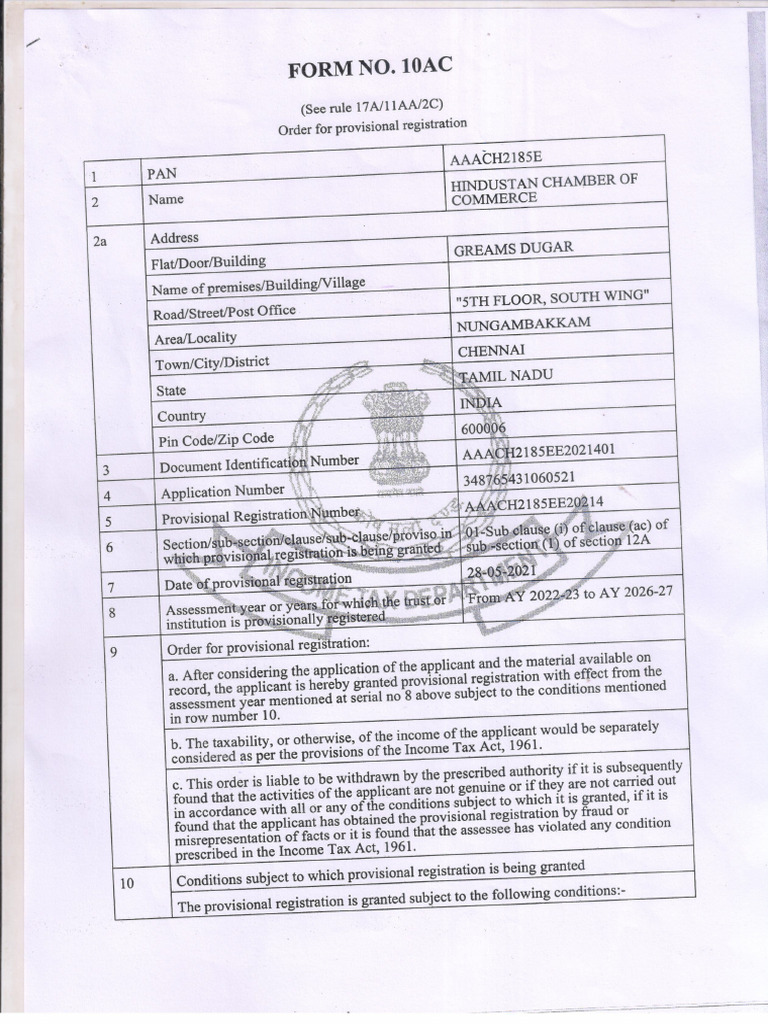 FORM10A | PDF