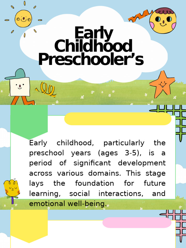 Colorful Kindergarten Early Childhood Development Assessment ECCD ...