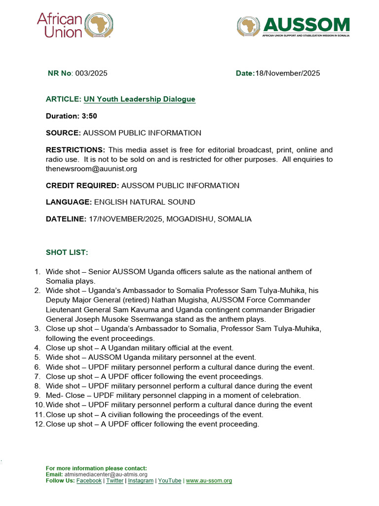 UN Youth Leadership Dialogue 2025 | PDF | United Nations ...