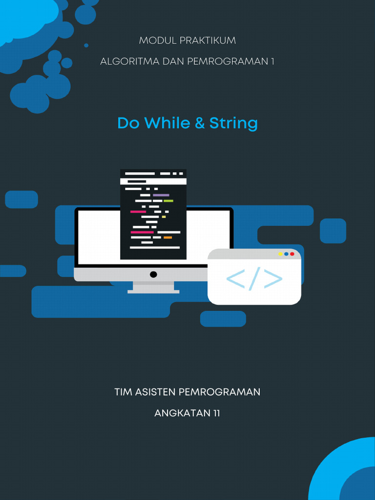 Modul 7 - Do While & String | PDF
