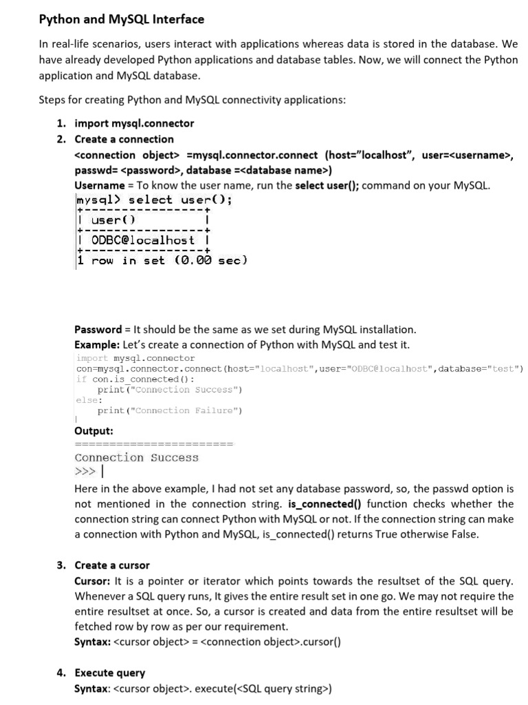 Cs Py SQL | PDF
