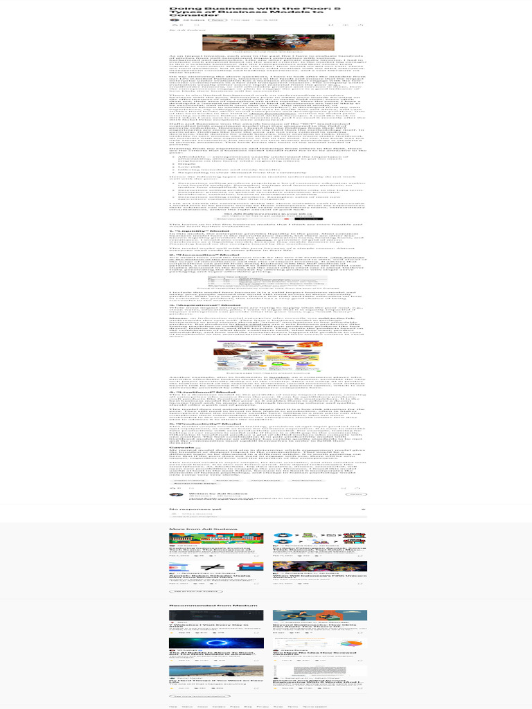 5 Business Models for Impact Investing | PDF | Poverty | Poverty ...