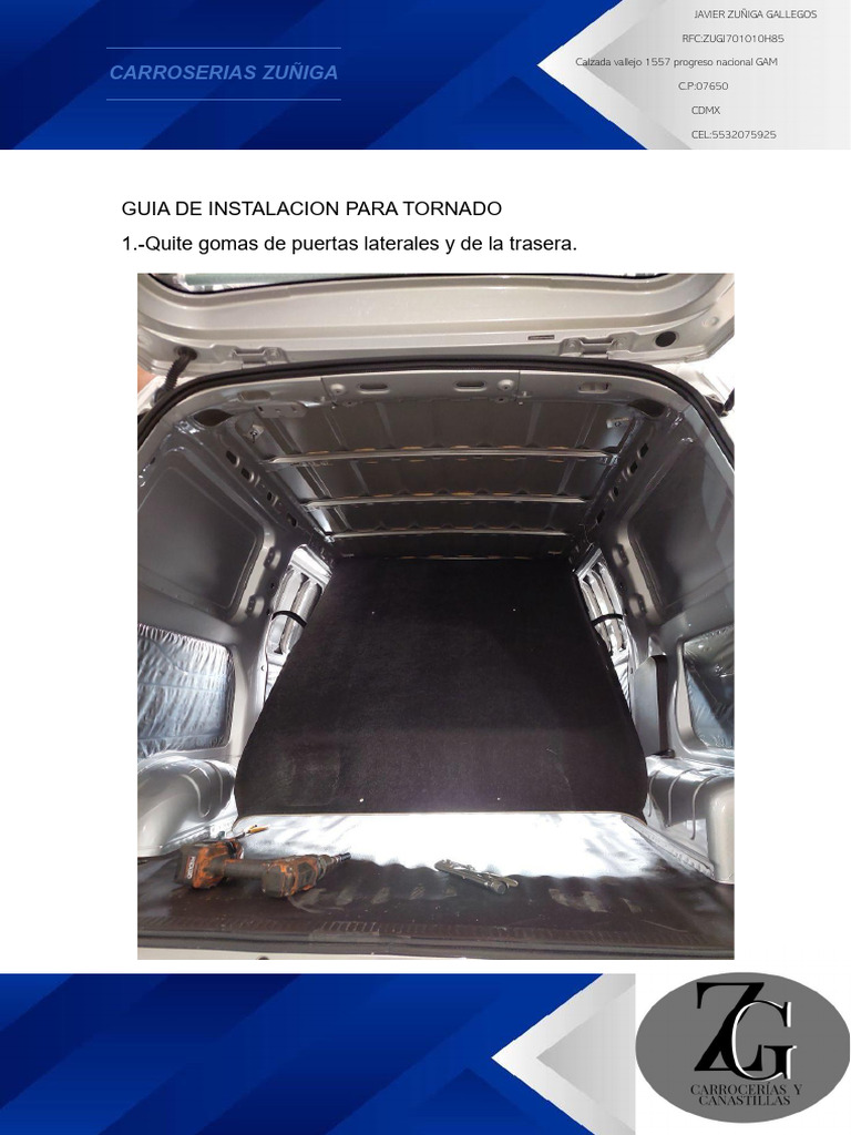 Guia de Instalacion Van - 240802 - 182818 | PDF