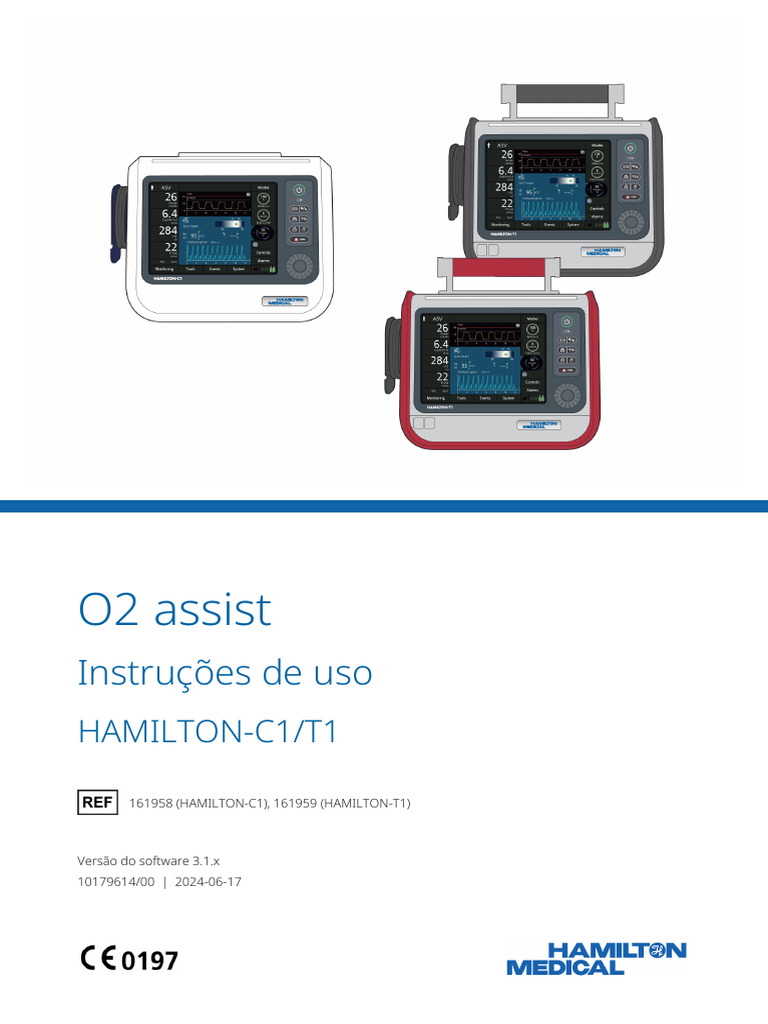 HAMILTON-C1-T1_O2-assist_IFU_3.1.x_pt_10179614.00 | PDF | Janela ...