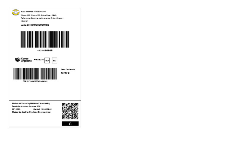 Shipment Labels 241212080736 | PDF