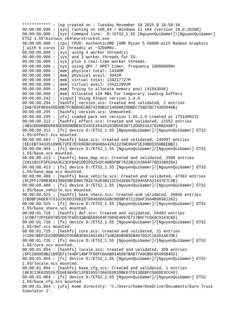 Game Log | PDF | Graphics Processing Unit | Ibm Pc Compatibles