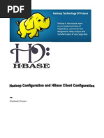 Configure HBase Hadoop and Hbase Client