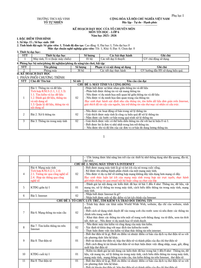 Tin 6 | PDF