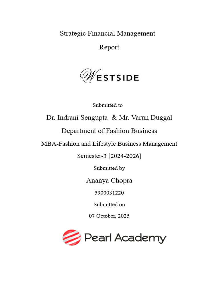 Strategic Financial Management Insights | PDF | Net Present Value ...