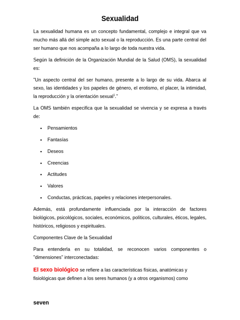 Comprendiendo la Sexualidad Humana | PDF | La sexualidad humana | Género