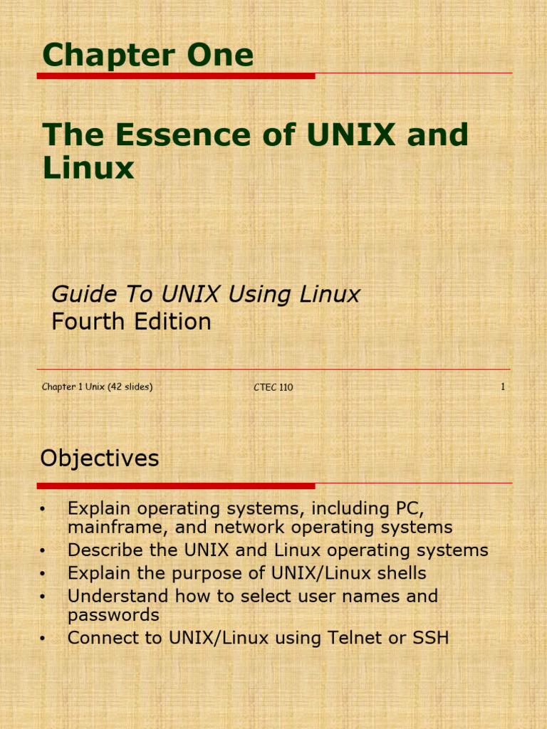 Introduction to UNIX and Linux Basics | PDF | Operating System | Linux