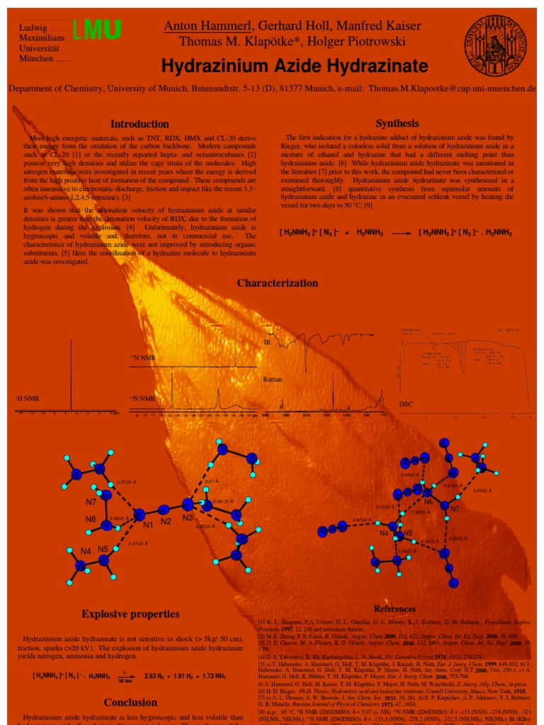 Hydrazine Azide 2 | PDF | Chemical Substances | Chemistry