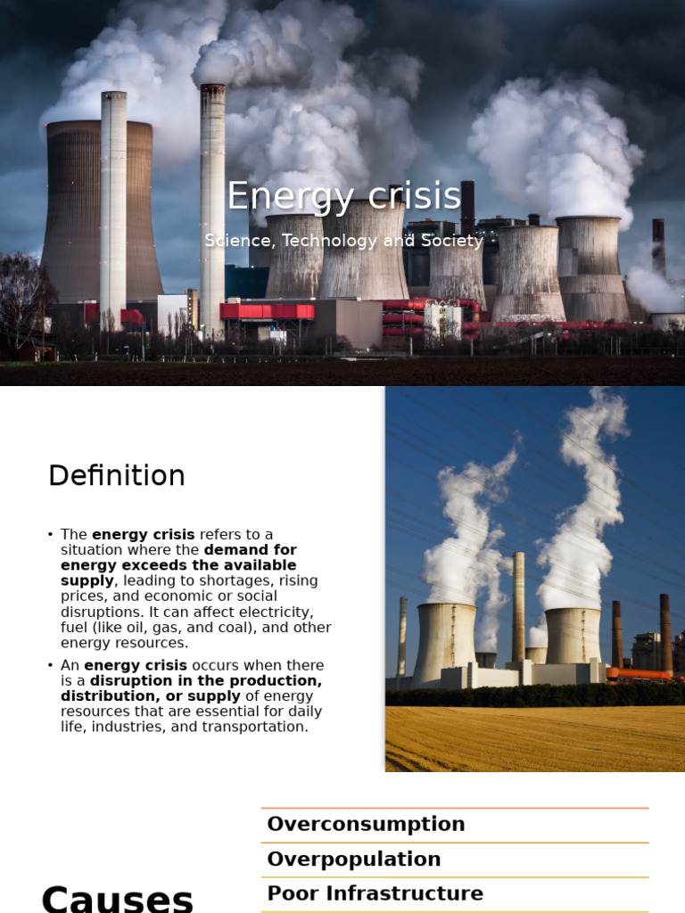 Understanding the Energy Crisis Factors | PDF | Renewable Energy ...