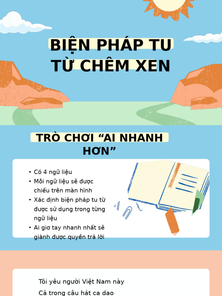 BIỆN PHÁP TU TỪ CHÊM XEN | PDF