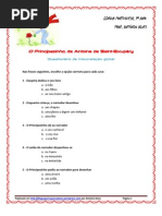 O Principezinho - Quest. Interp. Global Esc. Mult. (Blog9 10-11)