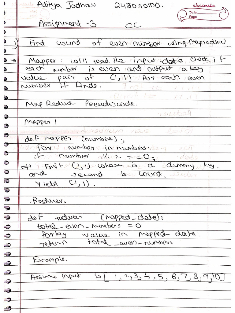 Assignment3 CC 242050010 | PDF