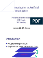 CS344: Introduction To Artificial Intelligence: Pushpak Bhattacharyya