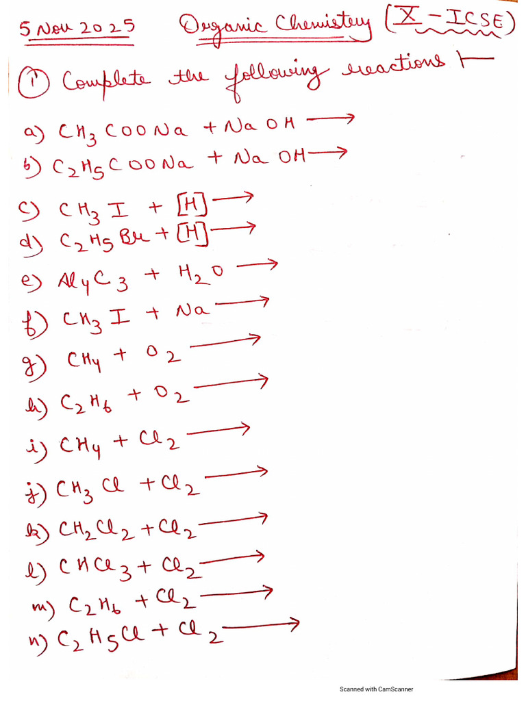 OC Reactants | PDF