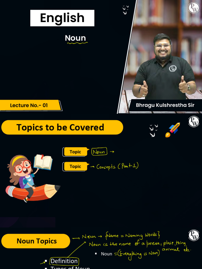 Noun 01 Class Notes | PDF