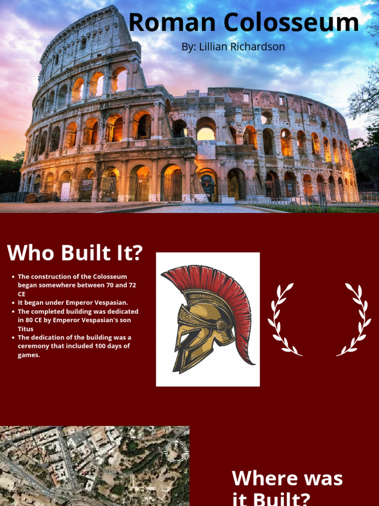 History and Significance of the Colosseum | PDF | Ancient Rome ...