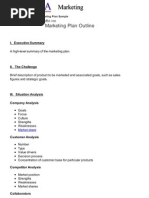 Marketing Plan Outline