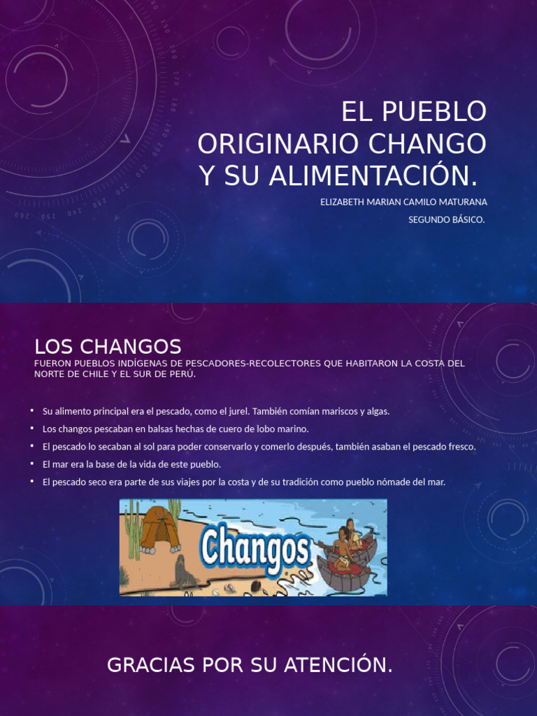 El Pueblo Originario Chango y Su Alimentación | PDF