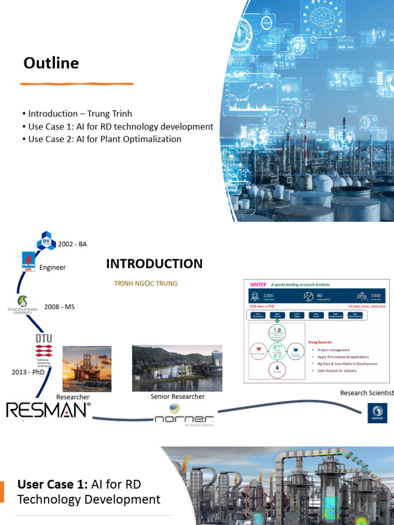 AI for RD Technology Development & Plant Optimalization | PDF ...