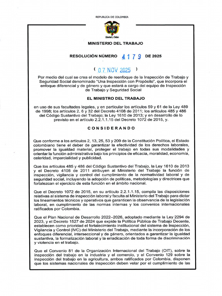 Resolución 4179-2025 | PDF