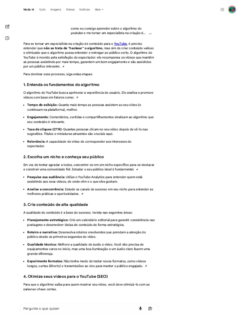 Domine o Algoritmo do YouTube | PDF | YouTube | Jonas