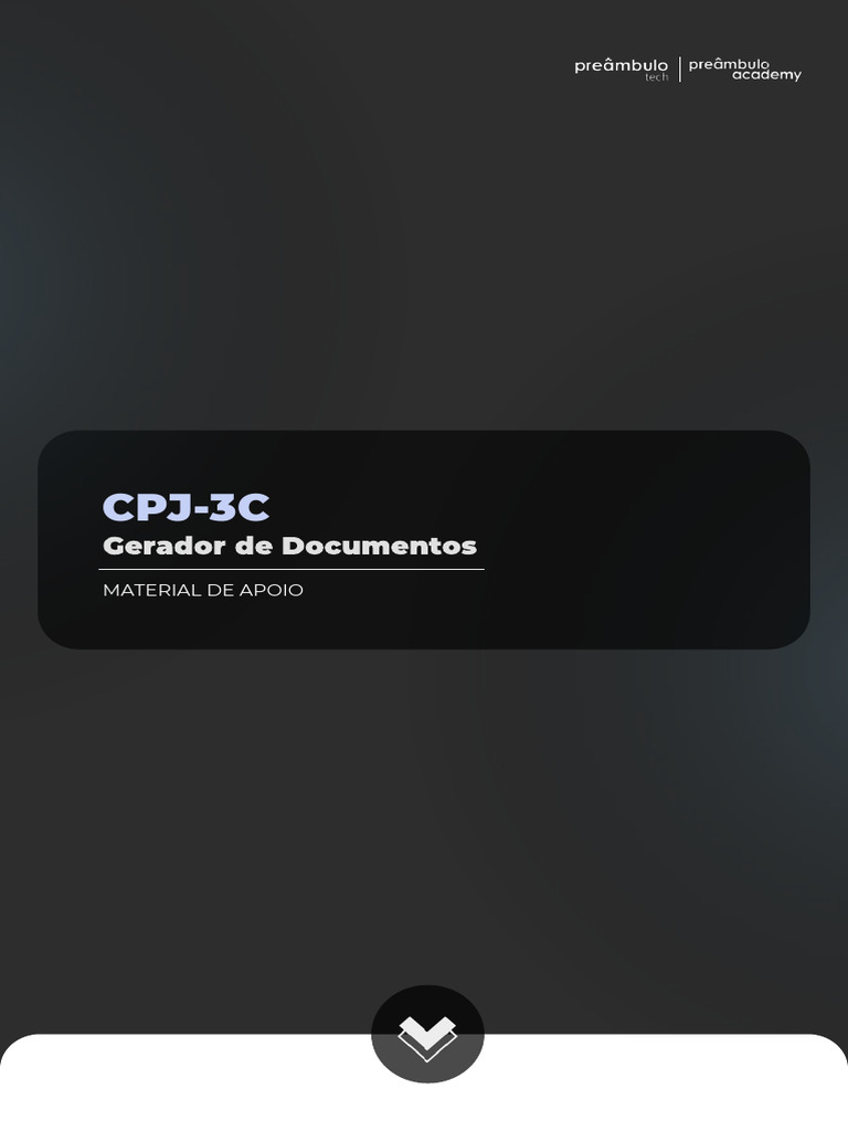 Guia Prático do CPJ-3C: Gerador de Documentos | PDF | Macro (Ciência da ...