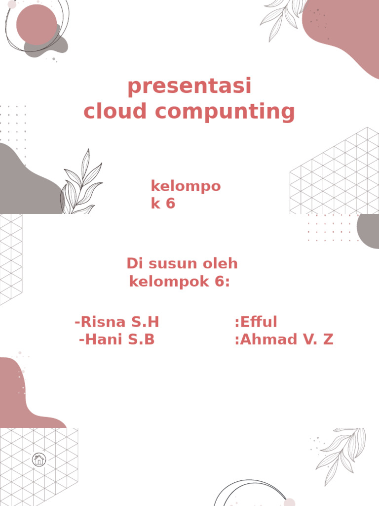 Pengantar Cloud Computing dan Manfaatnya | PDF
