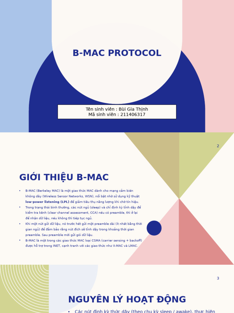 B MAC Protocol | PDF