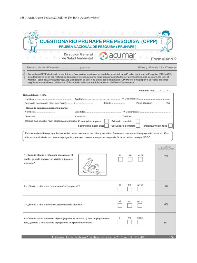 Formulario 2-cppp | PDF