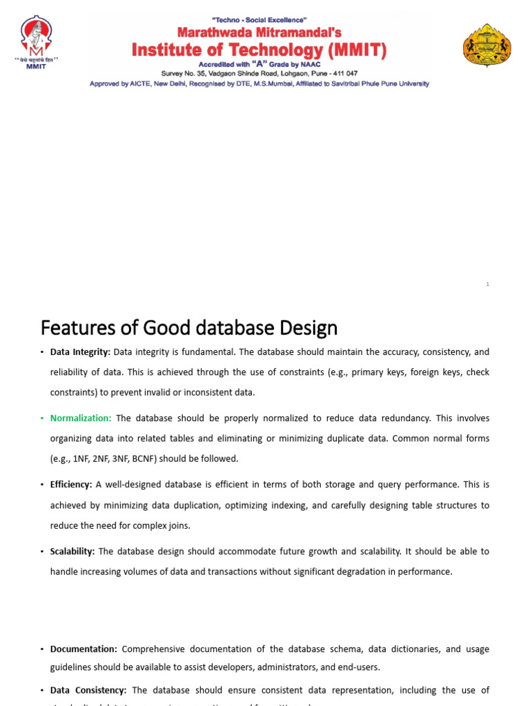 Functional Dependency & Normalization Guide | PDF | Databases ...