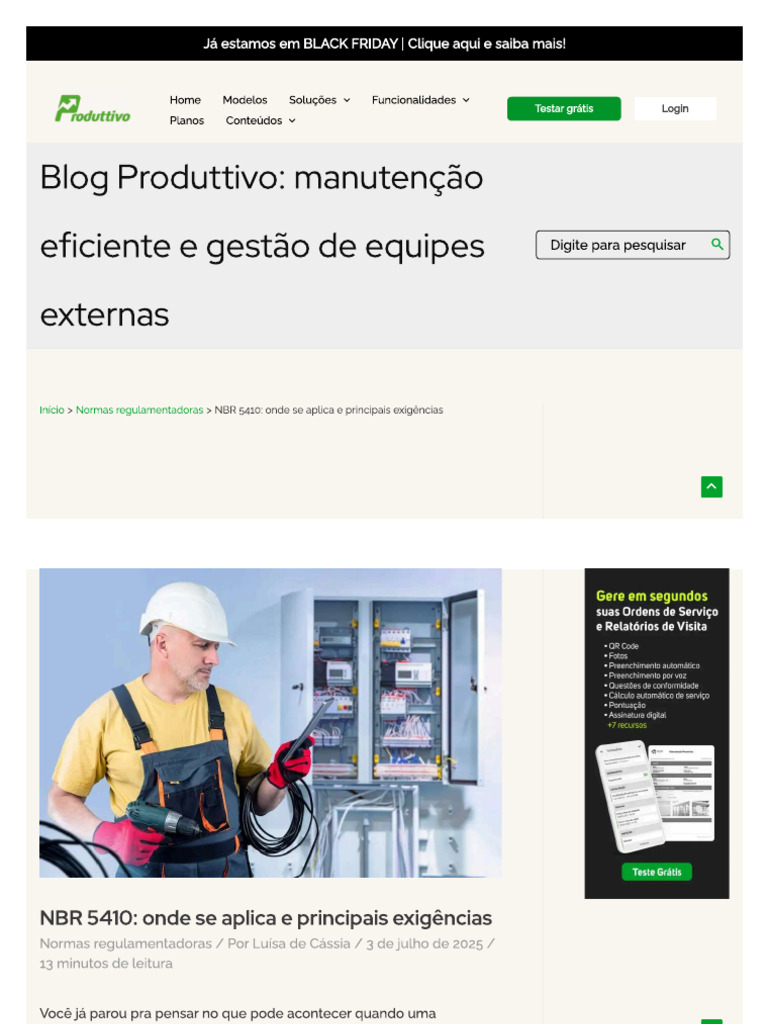 NBR 5410 | PDF