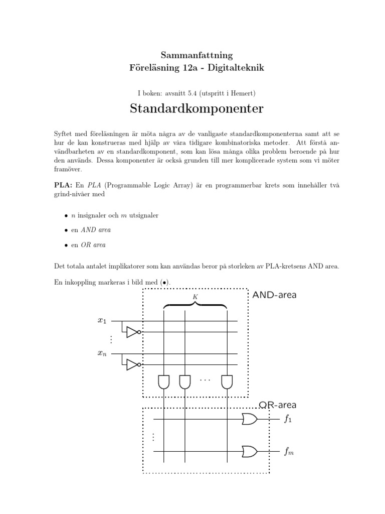 Lecturenotes L12a | PDF