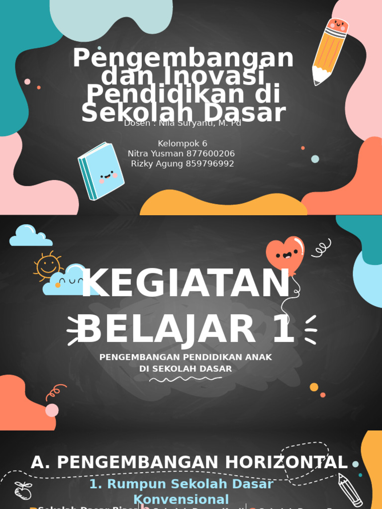 Pengembangan Dan Inovasi Pendidikan Di Sekolah Dasar | PDF